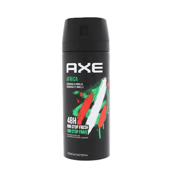 AXE África deodorant body spray 150 ml اسپری ضد تعریق مردانه آکس مدل Africa حجم 150 میل