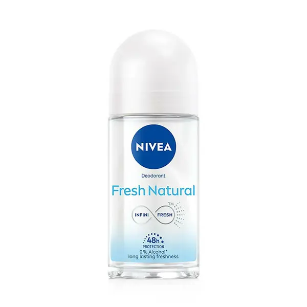 NIVEA Women Fresh Natural Anti-Perspirant Roll-On 50ML مام رول ضد تعریق زنانه نیوا مدل Fresh Natural