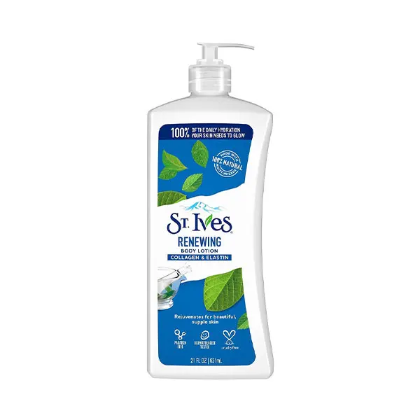 St. Ives Renewing Collagen & Elastin Body Lotion 621ml لوسیون بدن سنت ایوز مدل Renewing حاوی کلاژن و الاستین