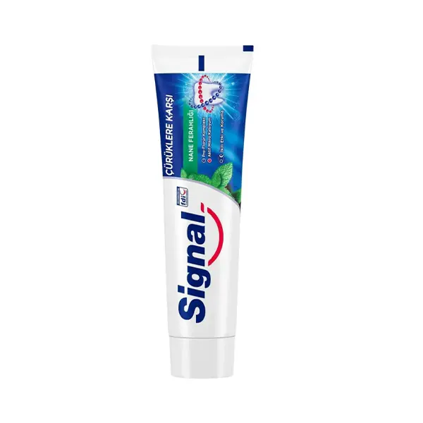 Signal Çürüklere Karşı Nane Ferahlığı 100 Ml خمیر دندان ضد پوسیدگی سیگنال حاوی عصاره نعنا