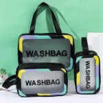 واش بگ متوسط طرح دار مشکی - Image 2
