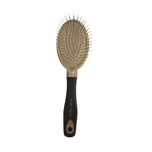 roz-hair-brush-golden-circle برس فلزی دور طلایی مارک رز