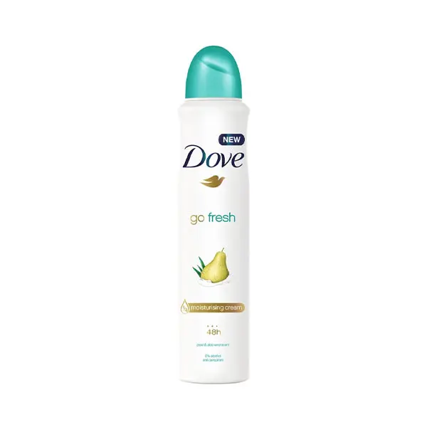Dove Go Fresh With Pear and Aloe Vera Spray 250 ml اسپری ضد تعریق داو با رایحه گلابی
