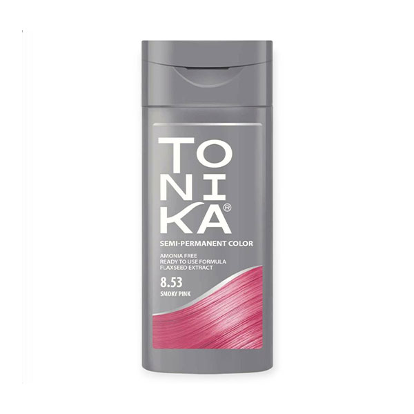 tohnika-hair-color-shampoo-no-8-53-smoky-pink-150-ml شامپو رنگ مو تونیکا TOHNIKA شماره 8.53 رنگ صورتی دودی 150 میلی لیتر