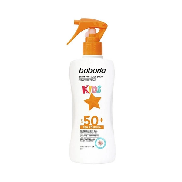 اسپری ضدآفتاب SPF 50 کودک باباریا 200 میل