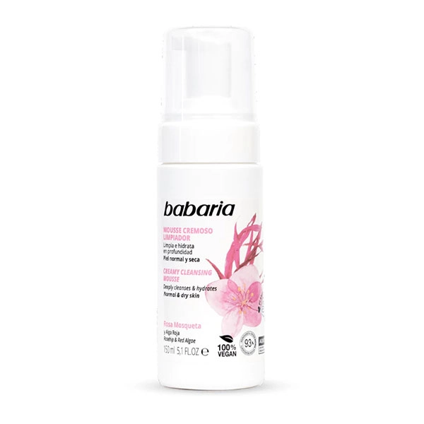 babaria-skin-cleansing-mousse-150-ml موس پاک کننده باباریا پوست